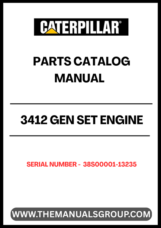 Enhance the performance and longevity of your CAT 3412 Gen Set with our comprehensive Engine Parts Catalog Manual, specifically designed for serial numbers 38S00001-13235. This manual serves as an essential resource for identifying and sourcing the right parts, ensuring your engine operates at peak efficiency.