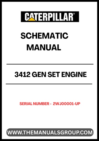 Unlock the full potential of your CAT 3412 Gen Set Engine with our comprehensive Schematic Manual, specifically designed for serial numbers 2WJ00001 and up. This manual serves as an essential resource for technicians and engineers, providing detailed schematics that simplify troubleshooting and maintenance tasks.