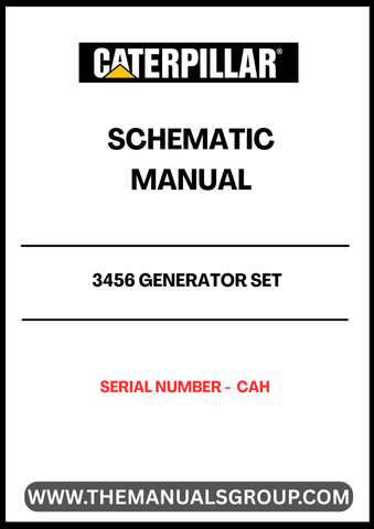 Discover the CAT 3456 Generator Set Schematic Manual, designed specifically for serial number CAH. This comprehensive manual provides detailed schematics that are essential for understanding the intricate workings of your generator set. With clear diagrams and thorough explanations, it serves as an invaluable resource for technicians and engineers alike.