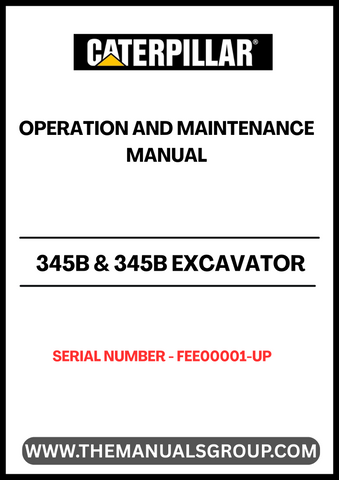  Enhance the performance and longevity of your CAT 345B and 345B Excavator with the comprehensive Operation and Maintenance Manual. Designed specifically for models powered by the 3176 engine, this manual provides essential insights into optimal opertion techniques and maintenance practices, ensuring your equipment runs smoothly and efficiently.
