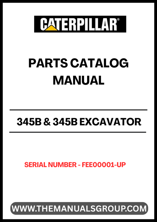 Discover the essential CAT 345B & 345B Excavator Parts Catalog Manual, designed specifically for serial numbers FEE00001 and up. This comprehensive guide is powered by the robust 3176 engine, ensuring you have the most accurate and detailed information at your fingertips.
