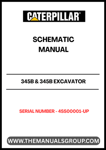 Unlock the full potential of your CAT 345B and 345B Excavator with our comprehensive Schematic Manual, specifically designed for serial numbers 4SS00001 and up. This manual is an essential resource for operators and technicians alike, providing detailed schematics that simplify maintenance and repair tasks, ensuring your equipment runs smoothly and efficiently.