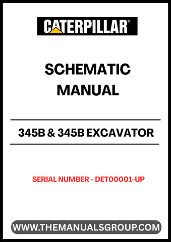 Discover the essential CAT 345B & 345B Excavator Schematic Manual, specifically designed for models with serial number DET00001-UP and powered by the robust 3176 engine. This comprehensive manual provides detailed schematics that are crucial for understanding the intricate systems of your excavator, ensuring optimal performance and maintenance.