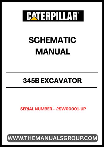 Unlock the full potential of your CAT 345B Excavator with the comprehensive Schematic Manual (S/N - 2SW00001-UP). This essential guide provides detailed schematics and diagrams, ensuring you have the precise information needed for effective maintenance and repairs.