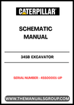 Unlock the full potential of your CAT 345B Excavator with our comprehensive Schematic Manual, specifically designed for serial numbers 4SS00001 and up. This manual provides detailed diagrams and schematics that are essential for understanding the intricate systems of your machine, ensuring you can perform maintenance and repairs with confidence.