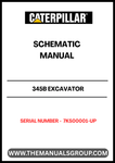 Unlock the full potential of your CAT 345B Excavator with our comprehensive Schematic Manual, specifically designed for serial numbers 7KS00001 and up. This manual provides detailed schematics that are essential for understanding the intricate systems of your machine, ensuring you can perform maintenance and repairs with confidence.