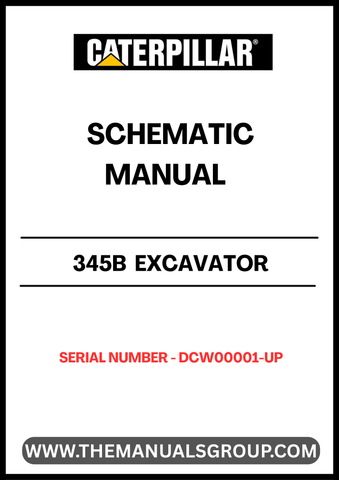 Unlock the full potential of your CAT 345B Excavator with the comprehensive Schematic Manual, specifically designed for serial number DCW00001 and powered by the robust 3176 engine. This manual serves as an essential resource for operators and technicians, providing detailed schematics that simplify maintenance and troubleshooting.