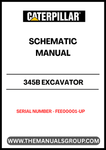 Unlock the full potential of your CAT 345B Excavator with the comprehensive Schematic Manual, specifically designed for serial number FEE00001 and up. This essential guide provides detailed schematics and diagrams that simplify maintenance and repair tasks, ensuring your equipment operates at peak performance.