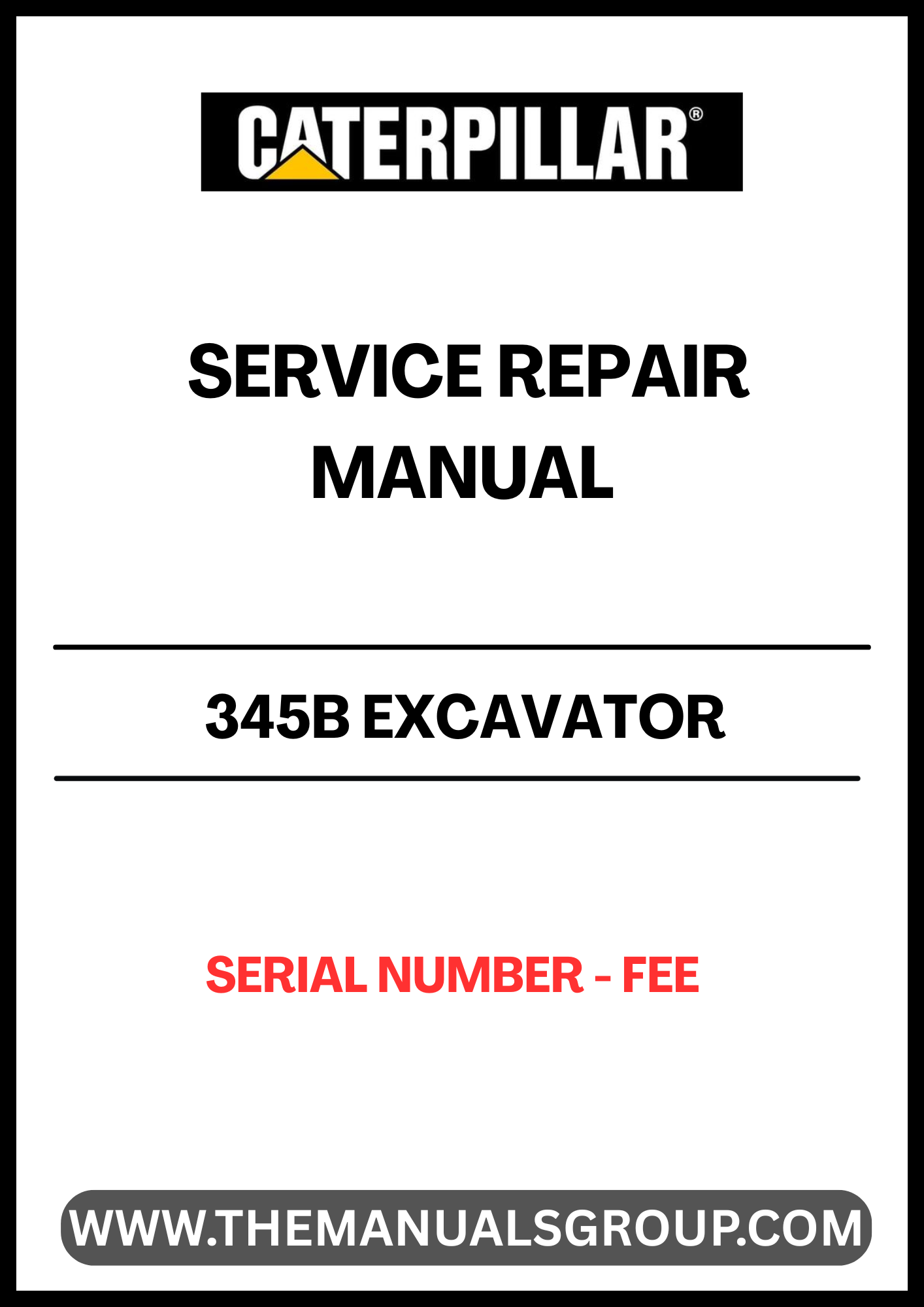 Unlock the full potential of your CAT 345B Excavator with our comprehensive Service Repair Manual. Designed specifically for serial number FEE, this manual provides detailed instructions and insights to keep your machine running smoothly and efficiently.