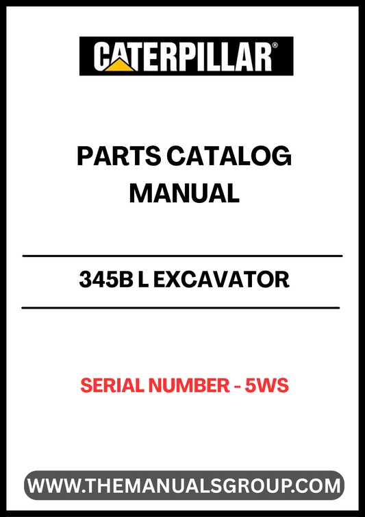  Enhance the performance and longevity of your CAT 345B L Excavator with our comprehensive Parts Catalog Manual, specifically designed for serial number 5WS. This manual serves as an essential resource for identifying and sourcing the right parts, ensuring your machine operates at peak efficiency.
