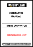 Unlock the full potential of your CAT 345B L Excavator with our comprehensive Schematic Manual, specifically designed for serial number 2SW. This essential guide provides detailed diagrams and schematics that simplify maintenance and repair tasks, ensuring your equipment operates at peak performance.