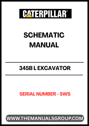 Discover the essential CAT 345B L Excavator Schematic Manual, designed specifically for serial number 5WS. This comprehensive guide provides detailed schematics and diagrams, ensuring you have the precise information needed for maintenance and repairs.