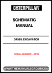 Discover the essential CAT 345B L Excavator Schematic Manual, designed specifically for serial number 8RW. This comprehensive guide provides detailed schematics and diagrams, ensuring you have the precise information needed for maintenance and repairs.