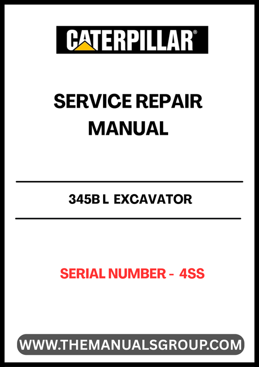 Unlock the full potential of your CAT 345B L Excavator with our comprehensive Service Repair Manual, specifically designed for serial number 4SS. This manual is an essential resource for operators and technicians, providing detailed instructions and insights to keep your machine running smoothly and efficiently.