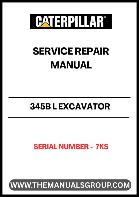Unlock the full potential of your CAT 345B L Excavator with our comprehensive Service Repair Manual, specifically designed for serial number 7KS. This manual is an essential resource for operators and technicians, providing detailed instructions and insights to keep your machine running smoothly and efficiently.