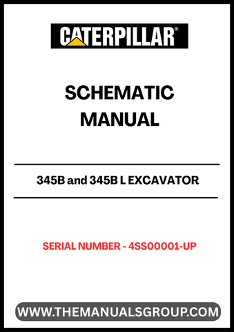 Unlock the full potential of your CAT 345B and 345B L Excavator with our comprehensive Schematic Manual, designed specifically for serial numbers 4SS00001 and up. This manual serves as an essential resource for operators and technicians, providing detailed schematics that simplify troubleshooting and maintenance tasks.