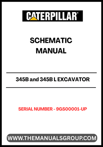  Unlock the full potential of your CAT 345B and 345B L Excavator with our comprehensive Schematic Manual, designed specifically for serial numbers 9GS00001 and up. This manual is an essential resource for operators and technicians, providing detailed schematics that simplify troubleshooting and maintenance tasks.