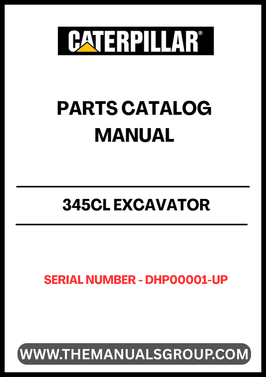 Unlock the full potential of your CAT 345CL Excavator with our comprehensive Parts Catalog Manual, specifically designed for serial numbers DHP00001 and up. This essential resource provides detailed diagrams and part numbers, ensuring you can easily identify and source the components you need for optimal performance.