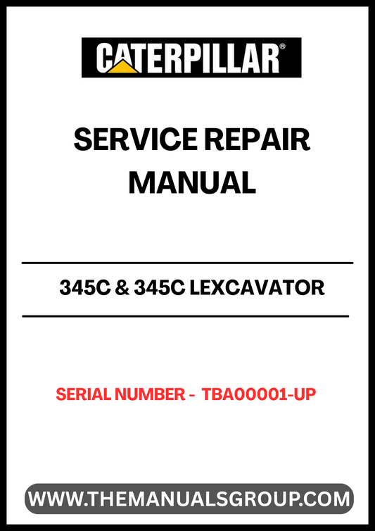 Unlock the full potential of your CAT 345C & 345C L Excavator with our comprehensive Service Repair Manual, specifically designed for serial numbers TBA00001 and up. This manual is an essential resource for operators and technicians, providing detailed insights into the powerful C13 engine and its components.