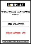 Enhance the performance and longevity of your CAT 345C Excavator with the comprehensive Operation and Maintenance Manual, specifically designed for serial number JAR. This essential guide provides detailed instructions and insights to ensure your machine operates at peak efficiency, minimizing downtime and maximizing productivity.