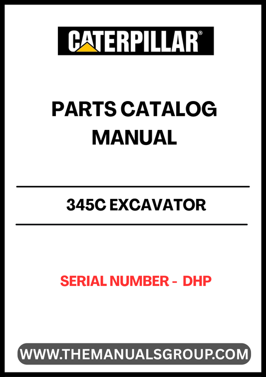Discover the essential CAT 345C Excavator Parts Catalog Manual, specifically designed for serial number DHP. This comprehensive guide is your go-to resource for identifying and sourcing the right parts for your excavator, ensuring optimal performance and longevity of your machinery.