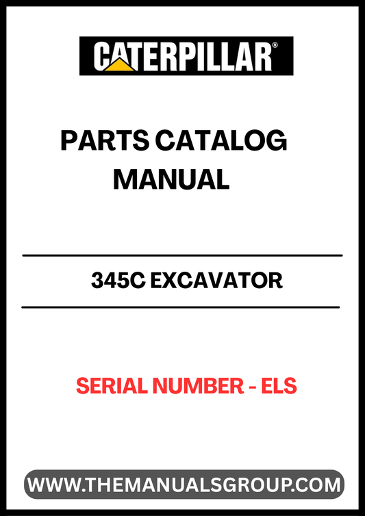 Discover the essential CAT 345C Excavator Parts Catalog Manual, specifically designed for serial number ELS. This comprehensive manual serves as your go-to resource for identifying and sourcing the right parts for your excavator, ensuring optimal performance and longevity of your machinery.