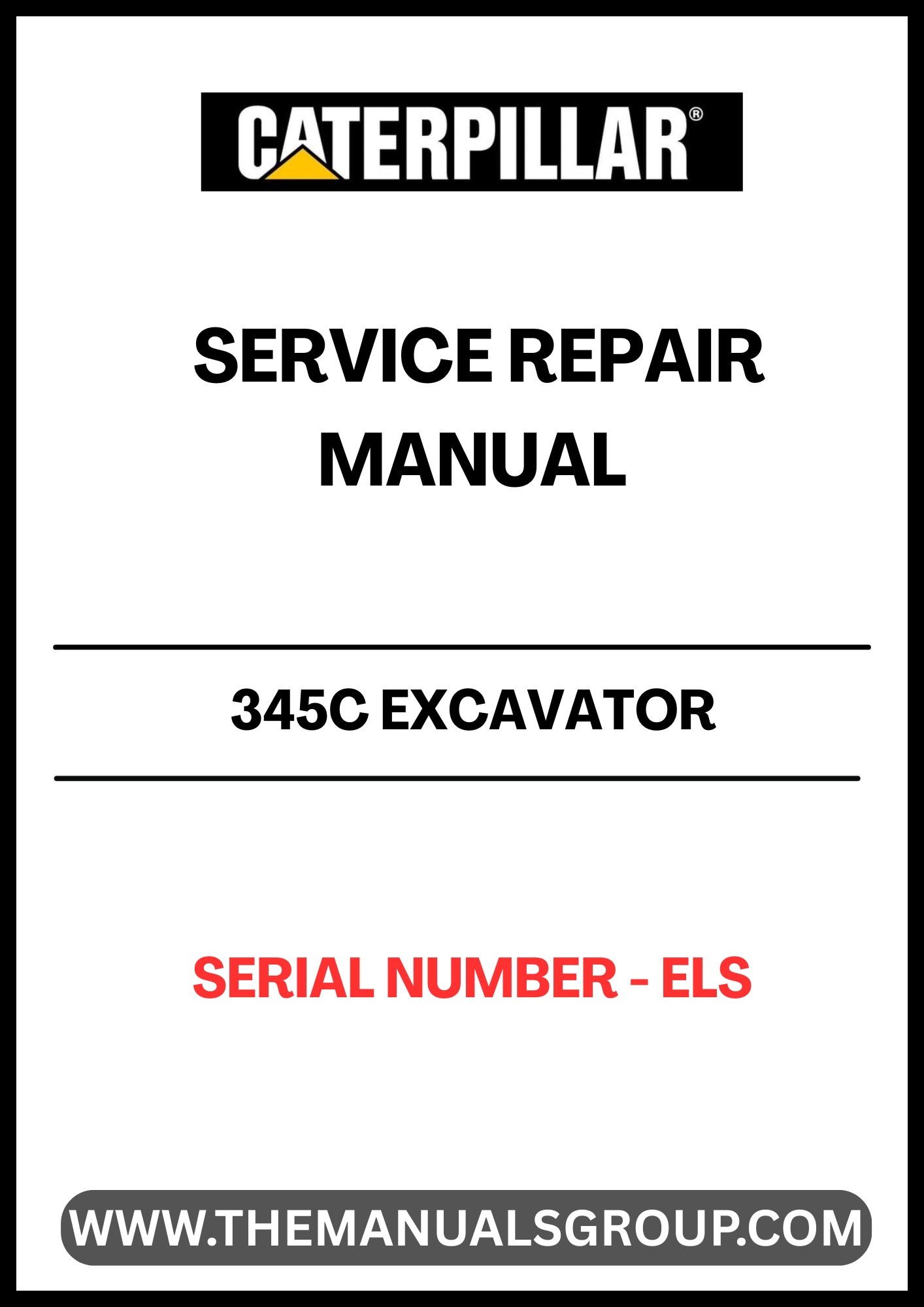 Unlock the full potential of your CAT 345C Excavator with our comprehensive Service Repair Manual, specifically designed for serial number ELSP. This manual is an essential resource for both seasoned professionals and DIY enthusiasts, providing detailed instructions and insights to keep your machine running smoothly.