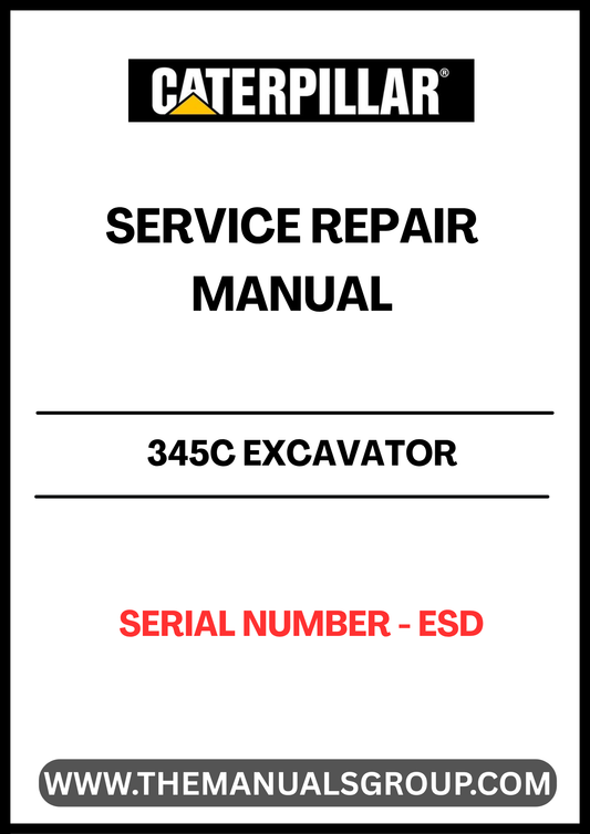 Unlock the full potential of your CAT 345C Excavator with our comprehensive Service Repair Manual, specifically designed for serial number ESD. This manual is an essential resource for operators and technicians, providing detailed instructions and insights to keep your machinery running smoothly.