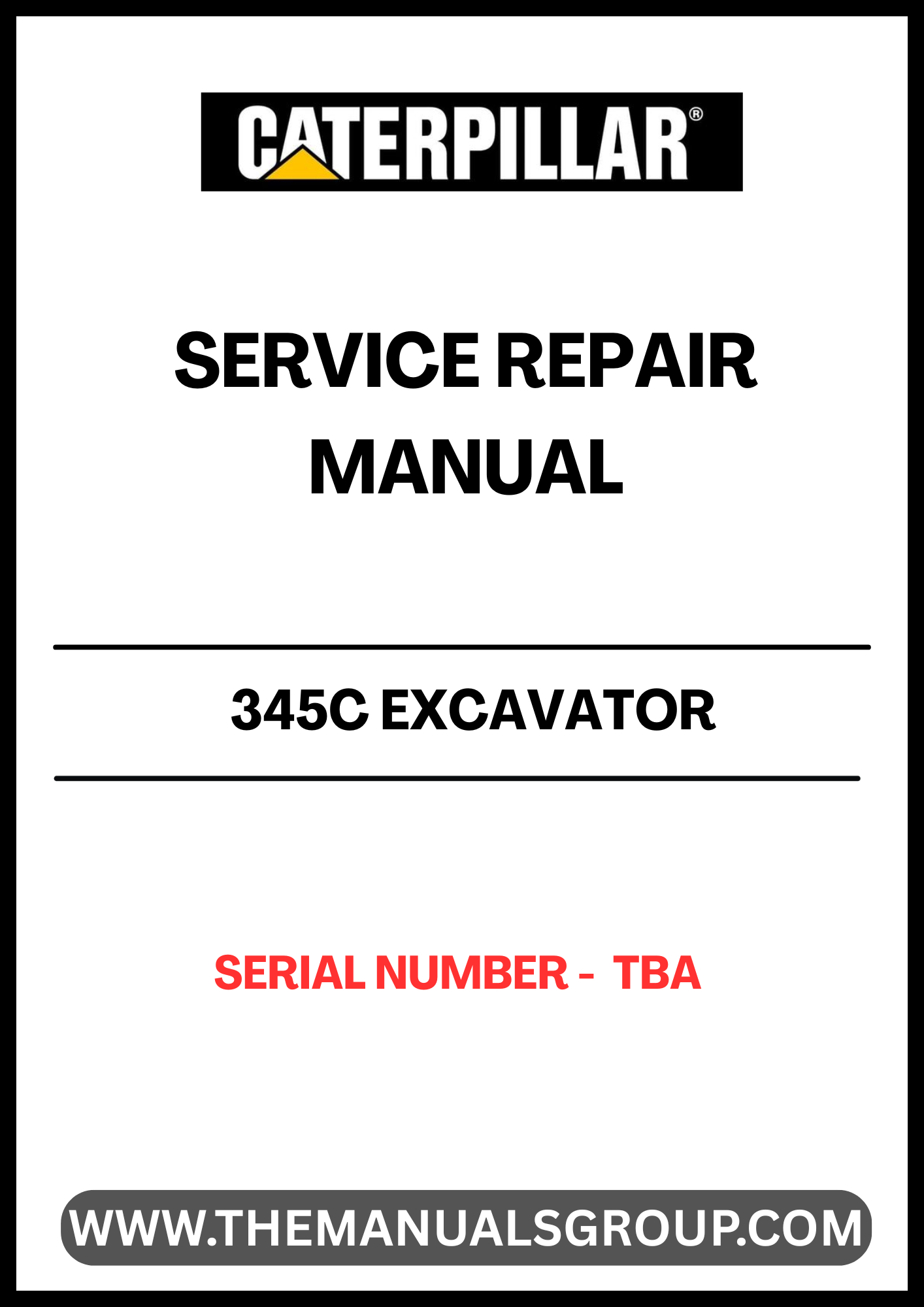 Unlock the full potential of your CAT 345C Excavator with our comprehensive Service Repair Manual, specifically designed for serial number TBAP. This manual is an essential resource for both seasoned professionals and DIY enthusiasts, providing detailed instructions and insights to keep your machine running smoothly.