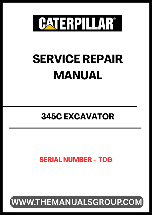 The CAT 345C Excavator Service Repair Manual is an essential resource for any technician or operator looking to maintain and repair their machinery efficiently. This comprehensive manual is specifically designed for serial number TDG, ensuring that you have the most accurate and relevant information at your fingertips.