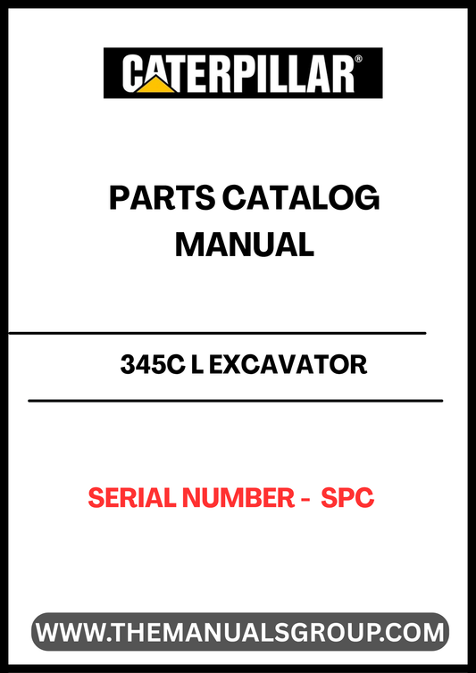 Discover the essential CAT 345C L Excavator Parts Catalog Manual, specifically designed for serial number SPC. This comprehensive manual is your go-to resource for identifying and sourcing the right parts for your excavator, ensuring optimal performance and longevity of your machinery.