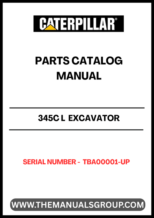 Discover the essential CAT 345C L Excavator Parts Catalog Manual, designed specifically for serial numbers TBA00001 and up. This comprehensive manual is your go-to resource for identifying and sourcing the right parts for your excavator, ensuring optimal performance and longevity of your machinery.
