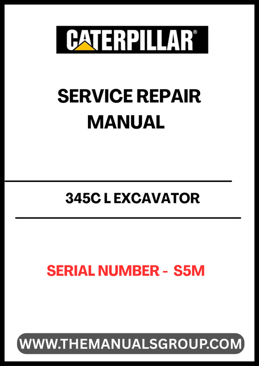 Unlock the full potential of your CAT 345C L Excavator with our comprehensive Service Repair Manual, specifically designed for serial number S5M. This manual is an essential resource for operators and technicians, providing detailed instructions and insights to keep your machine running smoothly and efficiently.
