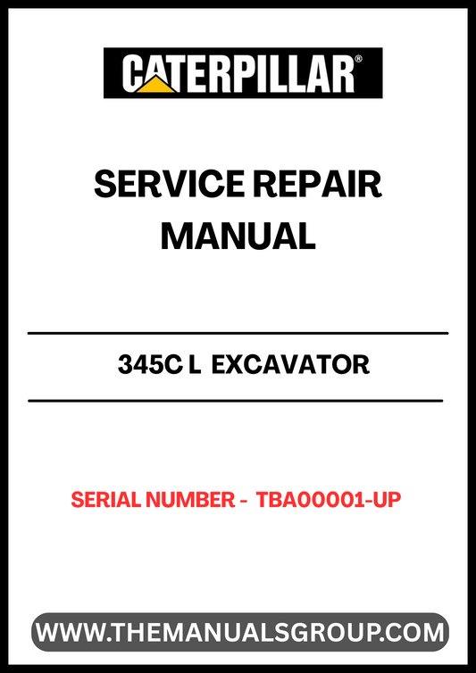 Unlock the full potential of your CAT 345C L Excavator with our comprehensive Service Repair Manual, designed specifically for serial numbers TBA00001 and up. This manual is an essential resource for both seasoned professionals and DIY enthusiasts, providing detailed instructions and insights to keep your machine running smoothly.