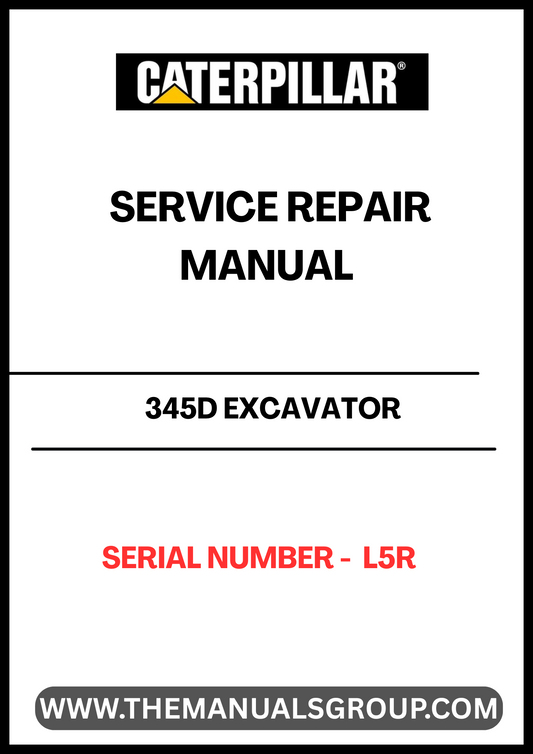Unlock the full potential of your CAT 345D Excavator with our comprehensive Service Repair Manual, specifically designed for serial number L5R. This manual is an essential resource for operators and technicians, providing detailed instructions and insights to keep your machine running smoothly and efficiently.