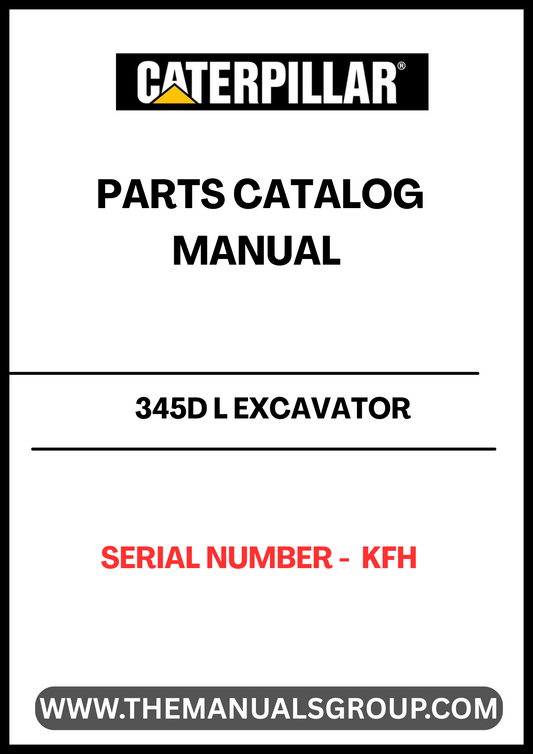 Discover the essential CAT 345D L Excavator Parts Catalog Manual, specifically designed for serial number KFH. This comprehensive manual is your go-to resource for identifying and sourcing the right parts for your excavator, ensuring optimal performance and longevity of your machinery.