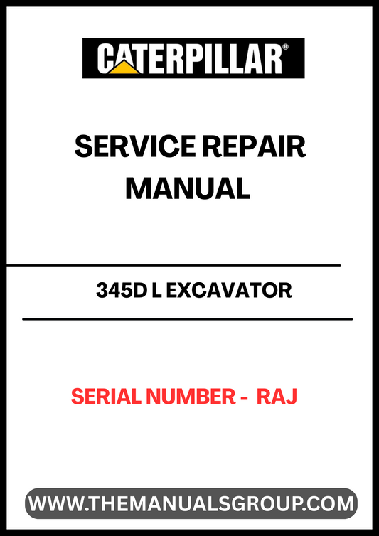 Unlock the full potential of your CAT 345D L Excavator with the comprehensive Service Repair Manual, specifically designed for serial number RAJ. This manual is an essential resource for operators and technicians, providing detailed instructions and insights to ensure optimal performance and longevity of your equipment.