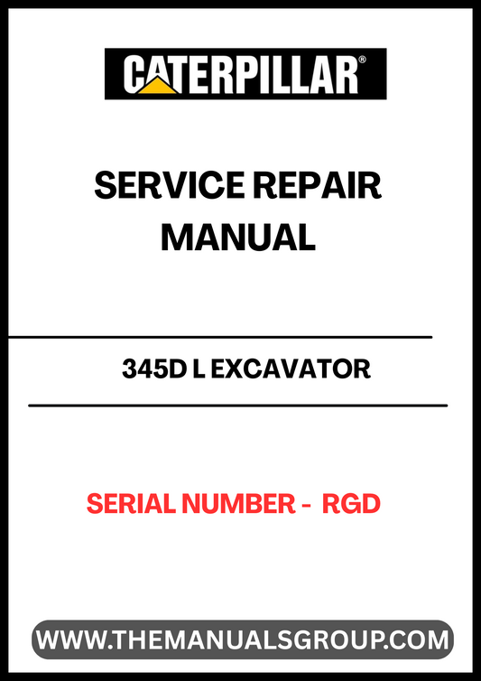 Unlock the full potential of your CAT 345D L Excavator with our comprehensive Service Repair Manual, specifically designed for serial number RGD. This manual is an essential resource for operators and technicians alike, providing detailed insights into maintenance, troubleshooting, and repair procedures tailored to your machine.