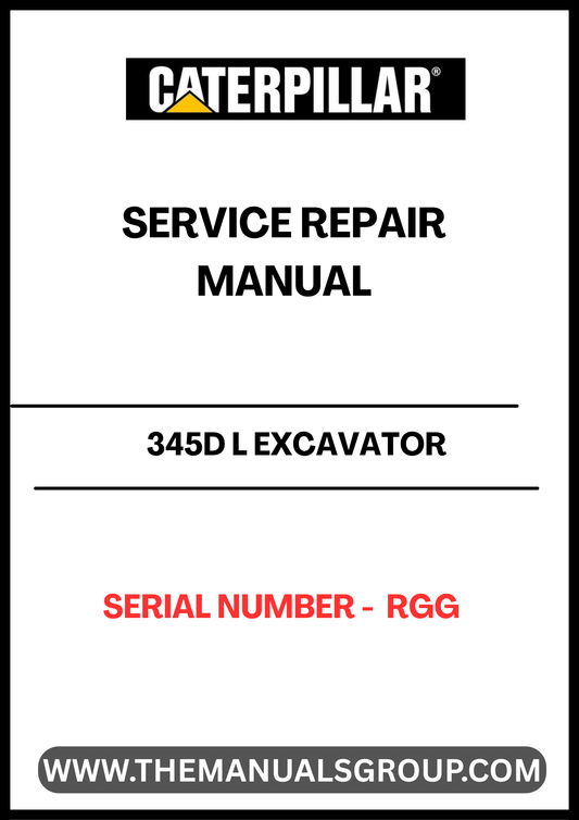 Unlock the full potential of your CAT 345D L Excavator with our comprehensive Service Repair Manual, specifically designed for serial number RGG. This manual is an essential resource for operators and technicians, providing detailed insights into maintenance, troubleshooting, and repair procedures tailored to your machine.