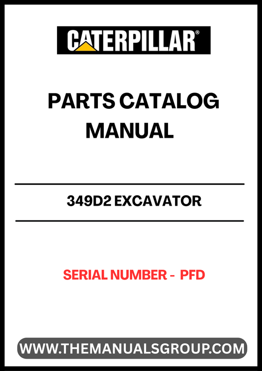 Discover the essential CAT 349D2 Excavator Operation and Maintenance Manual, specifically designed for serial number PFD. This comprehensive guide is your go-to resource for maximizing the performance and longevity of your excavator. With detailed instructions and expert insights, you can ensure that your machine operates at peak efficiency.