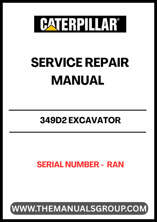 The CAT 349D2 Excavator Service Repair Manual is an essential resource for maintaining and repairing your heavy machinery. Designed specifically for serial number RAN, this manual provides detailed instructions and diagrams to ensure you can effectively troubleshoot and resolve any issues that may arise with your excavator.