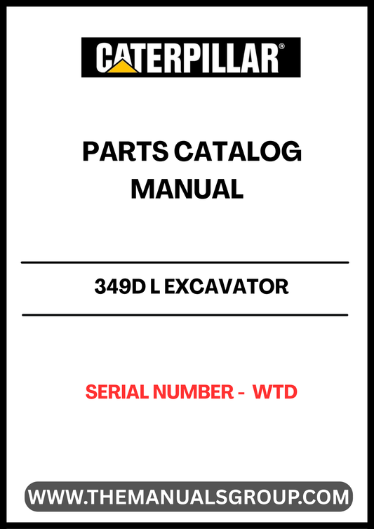  Enhance the performance and longevity of your CAT 349D L Excavator with our comprehensive Parts Catalog Manual. Designed specifically for serial number WTD, this manual provides detailed diagrams and specifications for every component, ensuring you have the right information at your fingertips for efficient maintenance and repairs.