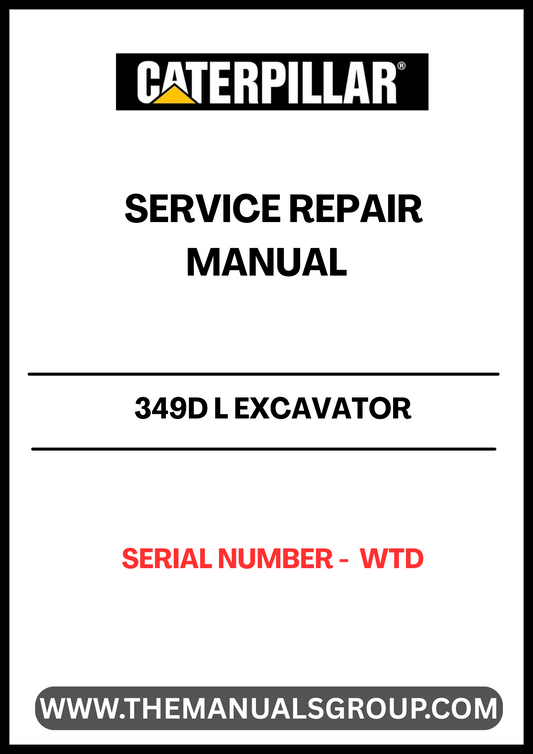 Discover the essential CAT 349D L Excavator Service Repair Manual, specifically designed for serial number WTD. This comprehensive guide is your go-to resource for maintaining and repairing your excavator, ensuring optimal performance and longevity.