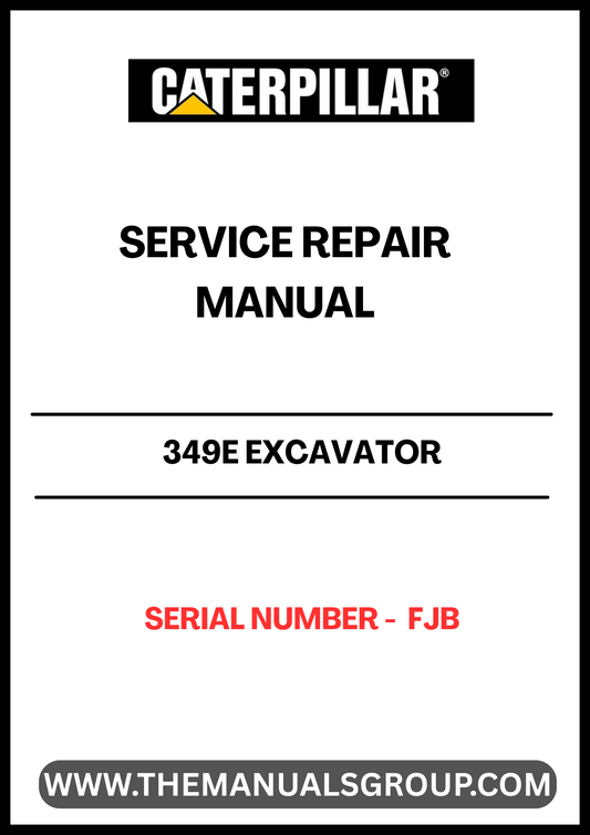 Unlock the full potential of your CAT 349E Excavator with the comprehensive Service Repair Manual, specifically designed for serial number FJB. This essential guide provides detailed instructions and diagrams to help you perform maintenance and repairs with confidence, ensuring your machine operates at peak performance.