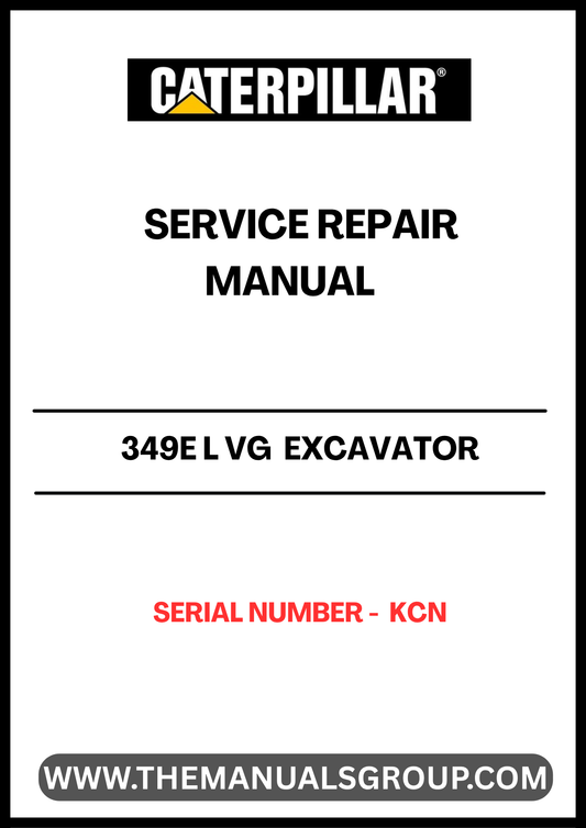 Unlock the full potential of your CAT 349E L VG Excavator with our comprehensive Service Repair Manual, specifically designed for serial number KCN. This manual is an essential resource for operators and technicians alike, providing detailed insights into maintenance, troubleshooting, and repair procedures.