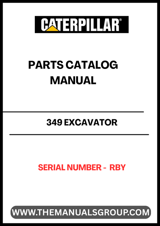 Discover the essential CAT 349 Excavator Parts Catalog Manual, specifically designed for serial number RBY. This comprehensive manual serves as your go-to resource for identifying and sourcing the right parts for your CAT 349 excavator, ensuring optimal performance and longevity of your machinery.