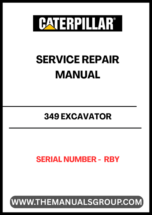 Unlock the full potential of your CAT 349 Excavator with the comprehensive Service Repair Manual, specifically designed for serial number RBY. This manual is an essential resource for operators and technicians, providing detailed insights into maintenance, troubleshooting, and repair procedures tailored to your machine.