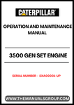  Enhance the performance and longevity of your CAT 3500 Gen Set Engine with the comprehensive Operation and Maintenance Manual, specifically designed for serial numbers 5XA00001 and up. This essential guide provides detailed instructions and insights to ensure your engine operates at peak efficiency, minimizing downtime and maximizing productivity.