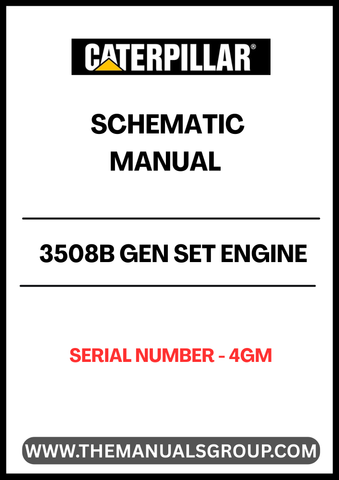 Discover the essential CAT 3508B Gen Set Engine Schematic Manual, specifically designed for serial number 4GM. This comprehensive manual provides detailed schematics that are crucial for understanding the engine's intricate systems and components, ensuring you have the right information at your fingertips for maintenance and repairs.