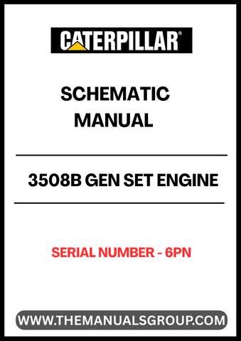 Discover the essential CAT 3508B Gen Set Engine Schematic Manual, specifically designed for serial number 6PN. This comprehensive manual provides detailed schematics that are crucial for understanding the intricate workings of your engine, ensuring optimal performance and maintenance.